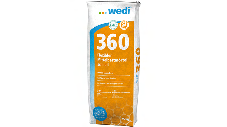Sack, Wedi, stehend